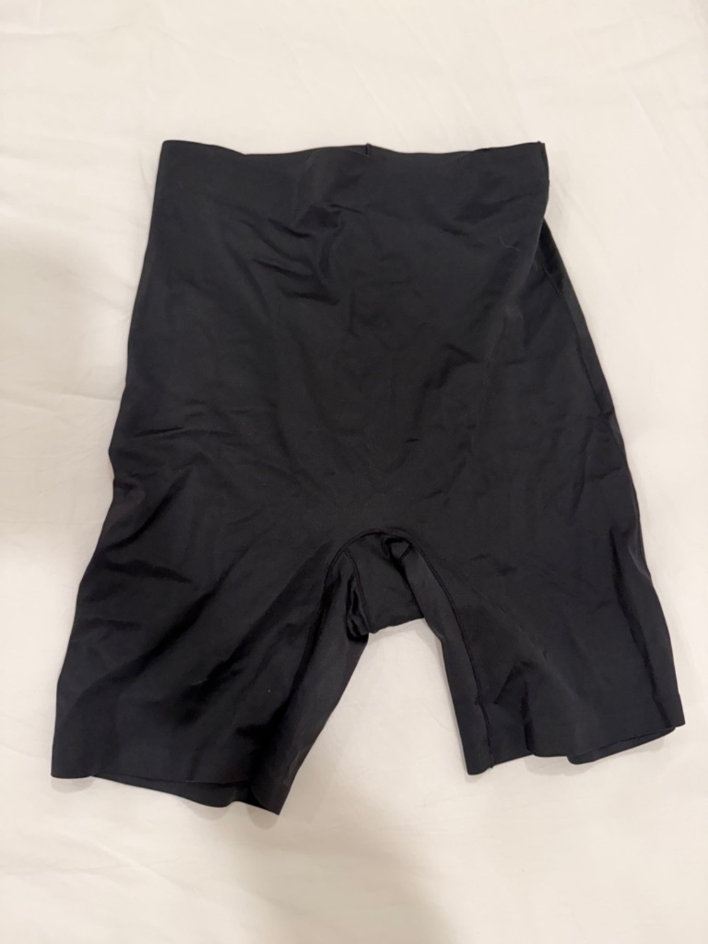 Skinnygirl Black High-Rise Shaping Bike Shorts